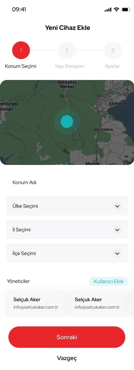 Multitek Smart Home — Mobil Uygulama