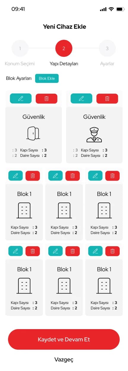Multitek Smart Home — Mobil Uygulama