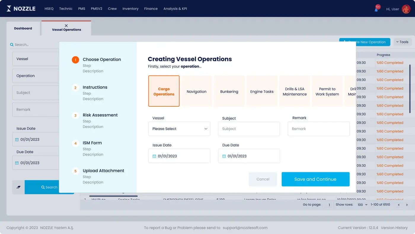 Nozzle Ship — SaaS & Dashboard
