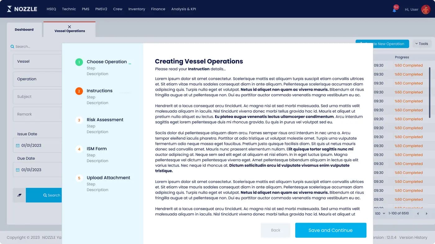 Nozzle Ship — SaaS & Dashboard