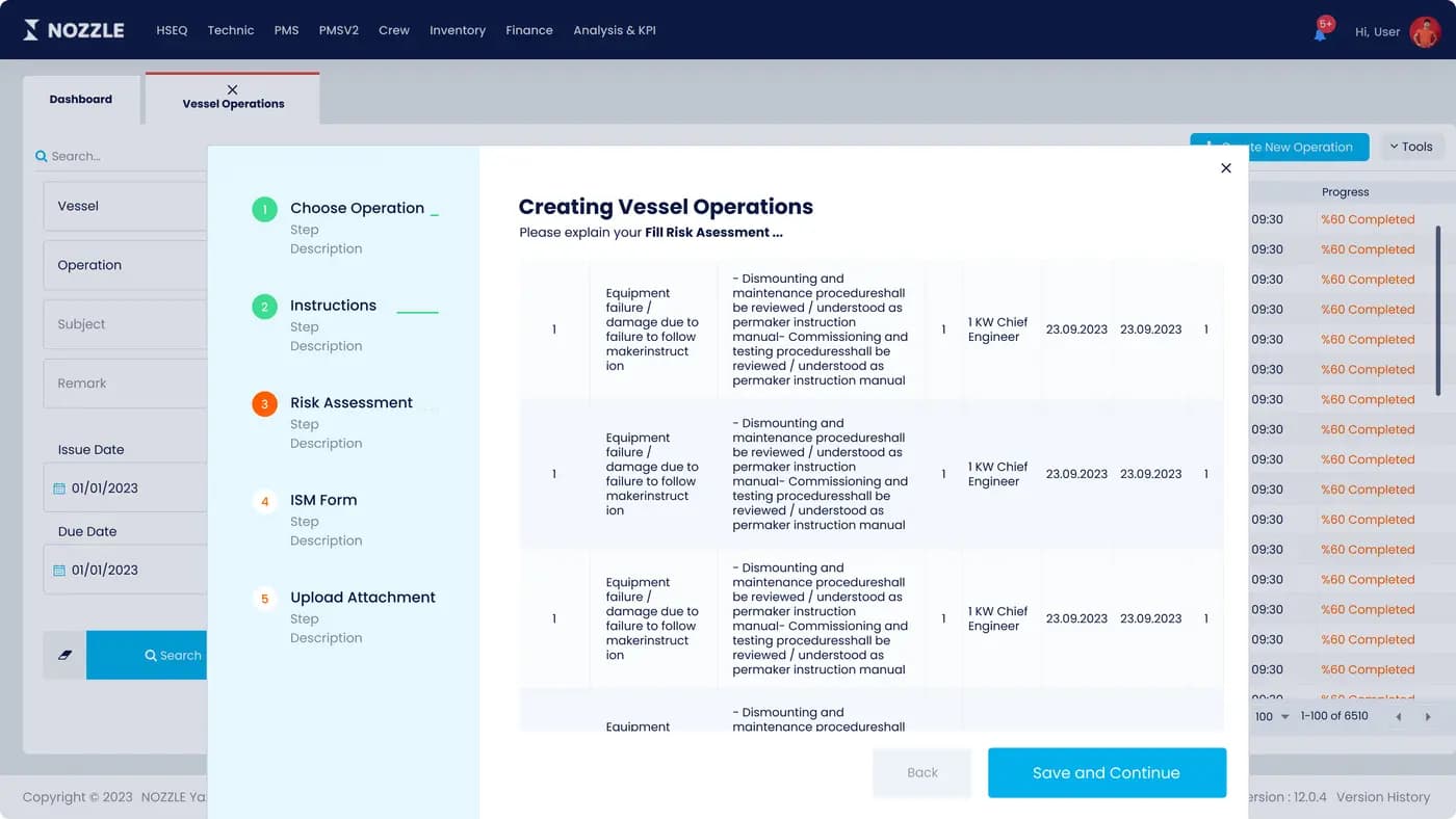 Nozzle Ship — SaaS & Dashboard