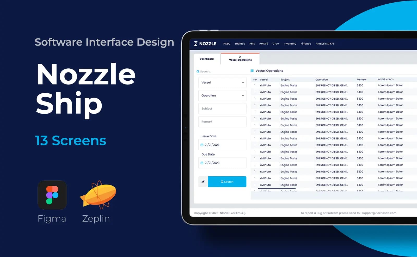 Nozzle Ship — SaaS & Dashboard