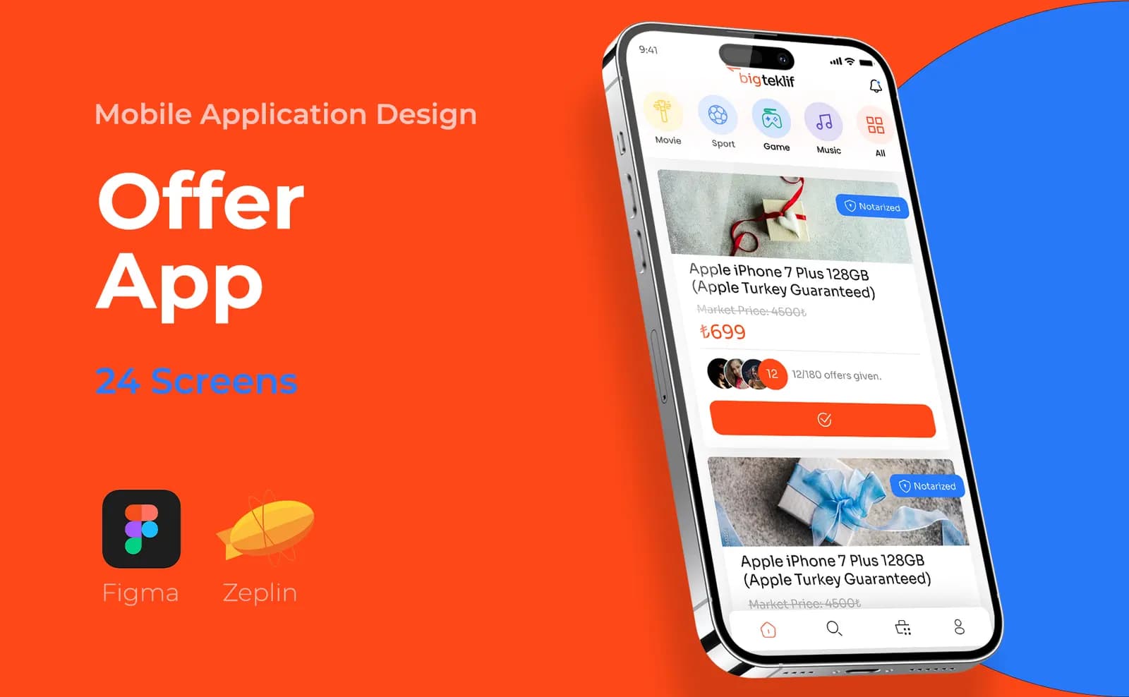 Offer App — Mobil Uygulama