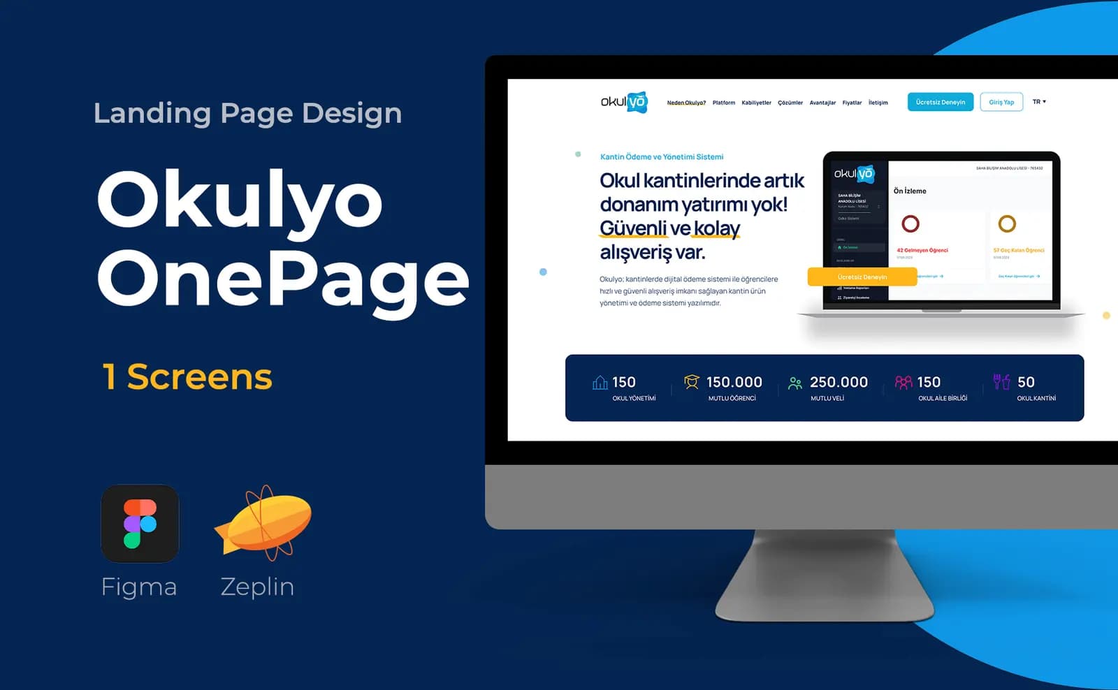 Okulyo Onepage — Web Sitesi
