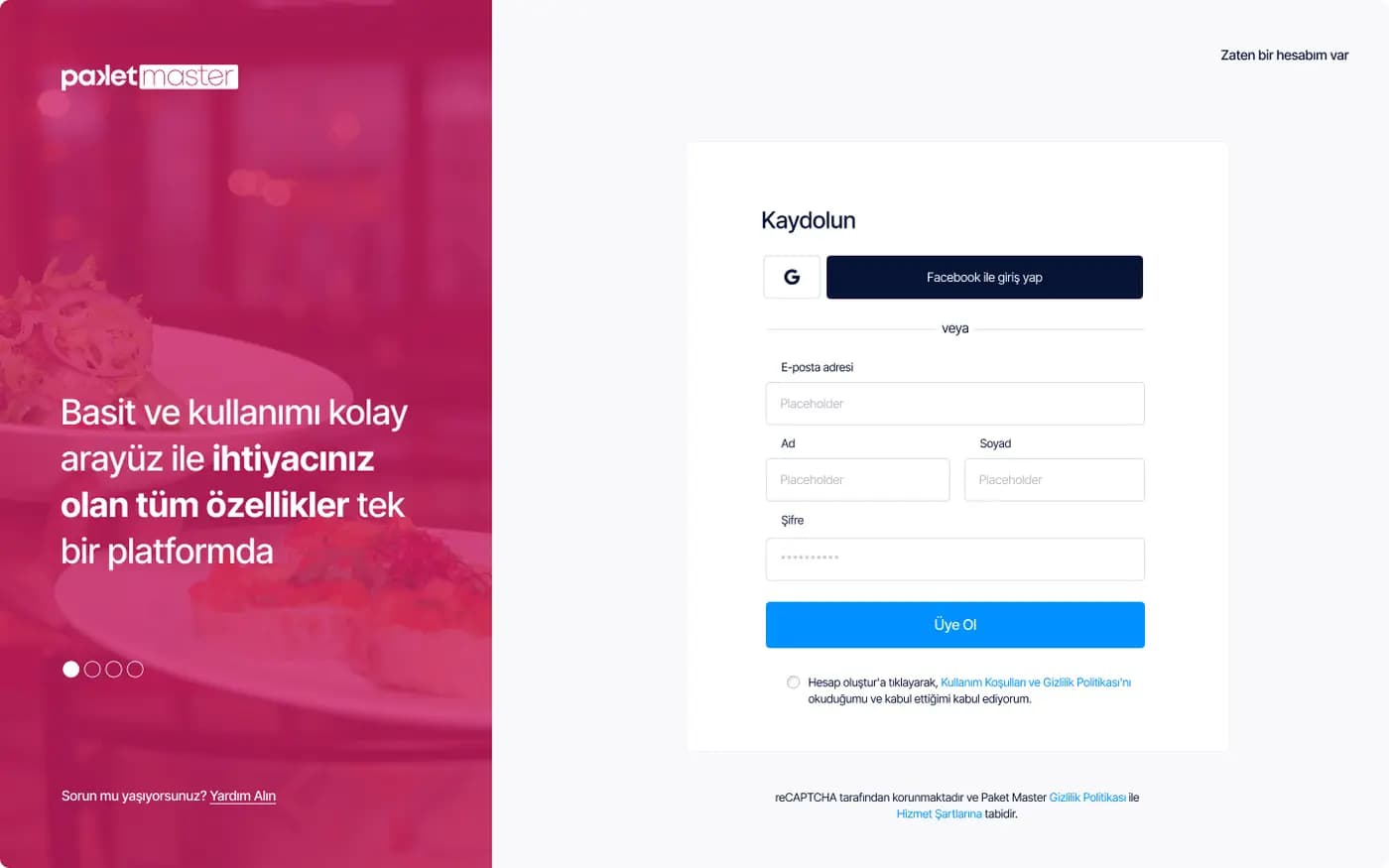 Order Tracking — SaaS & Dashboard