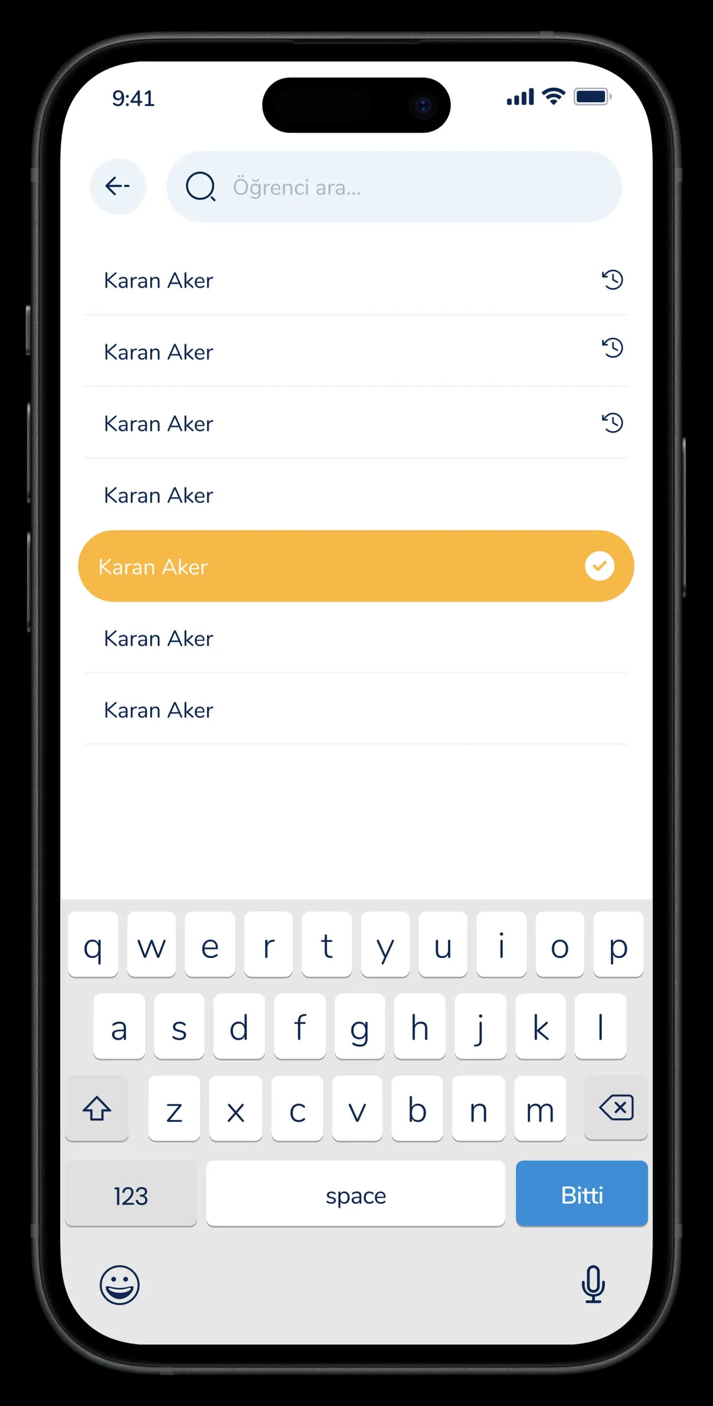 Parent & Student Mobile App — Mobil Uygulama