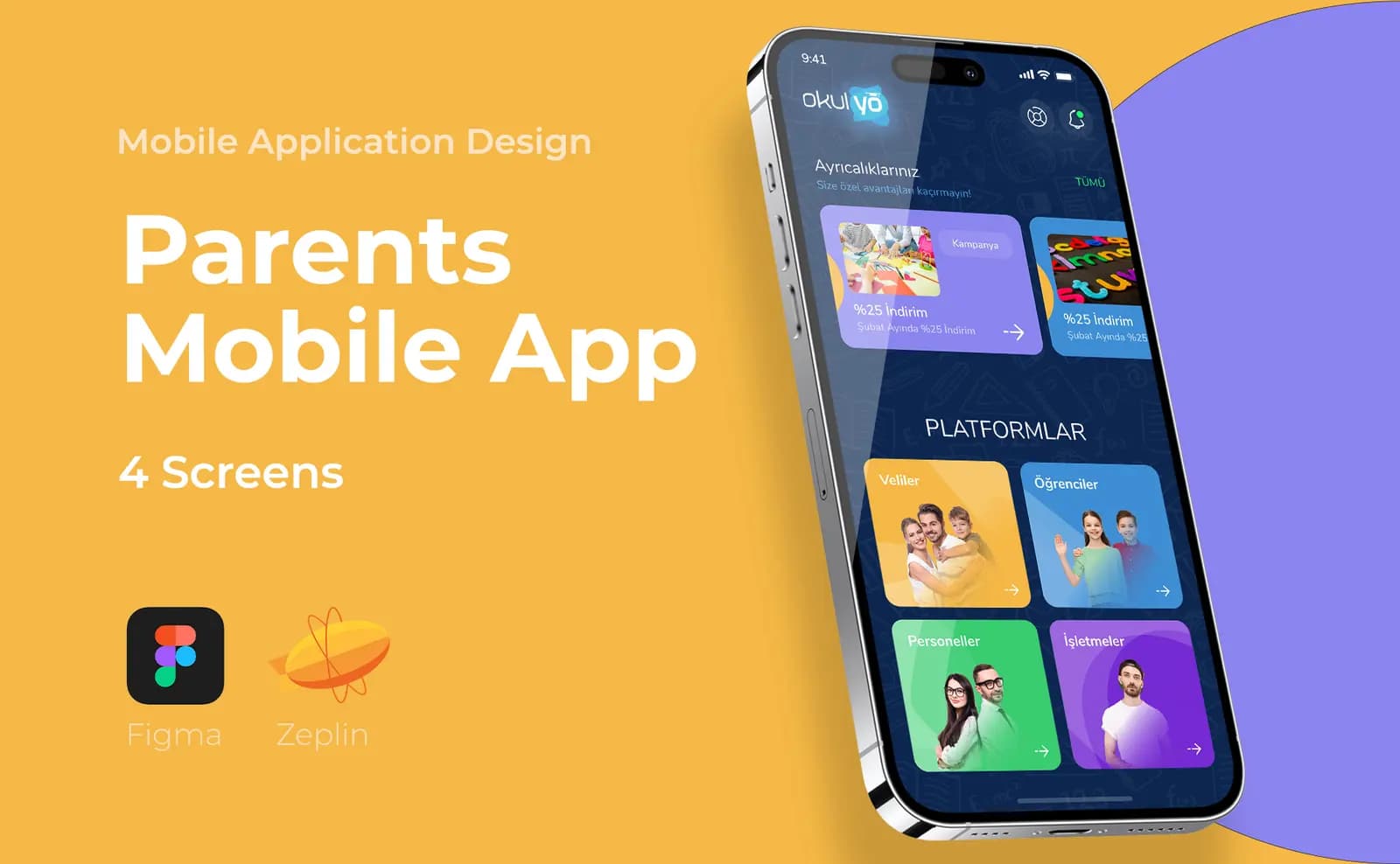 Parent & Student Mobile App — Mobil Uygulama