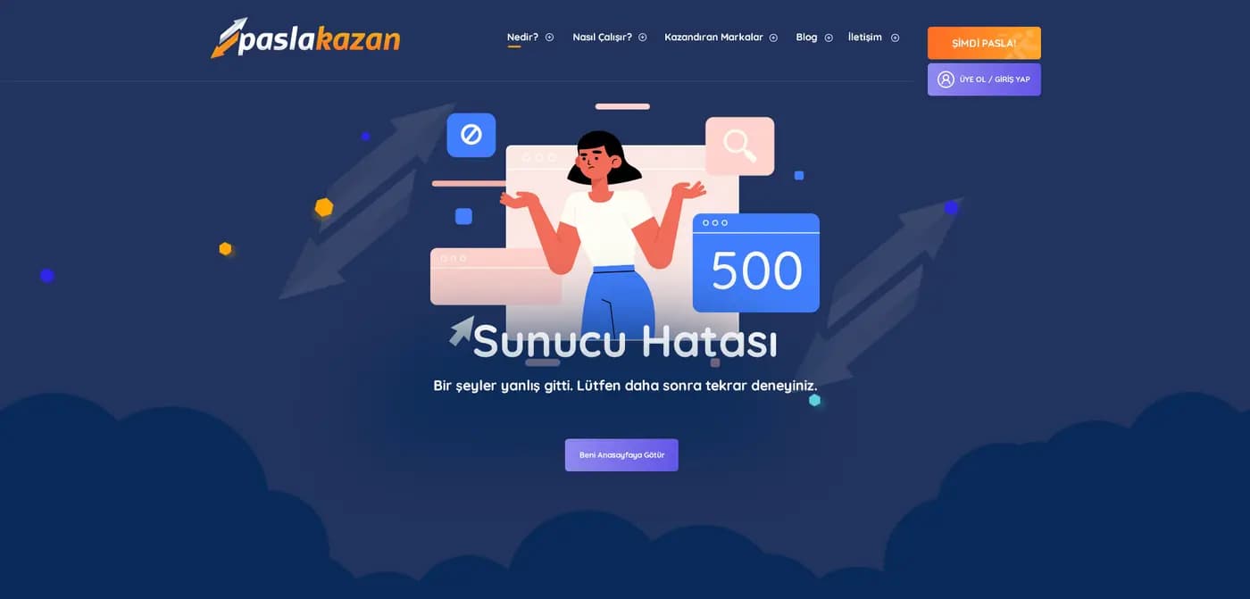 Pasla Kazan Website — Web Sitesi