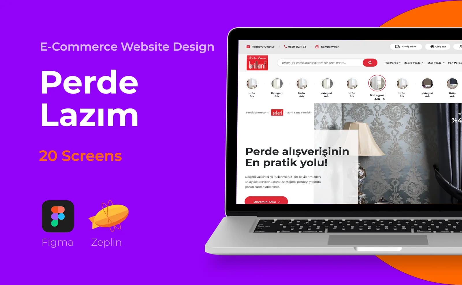 Perde Lazım — E-Ticaret