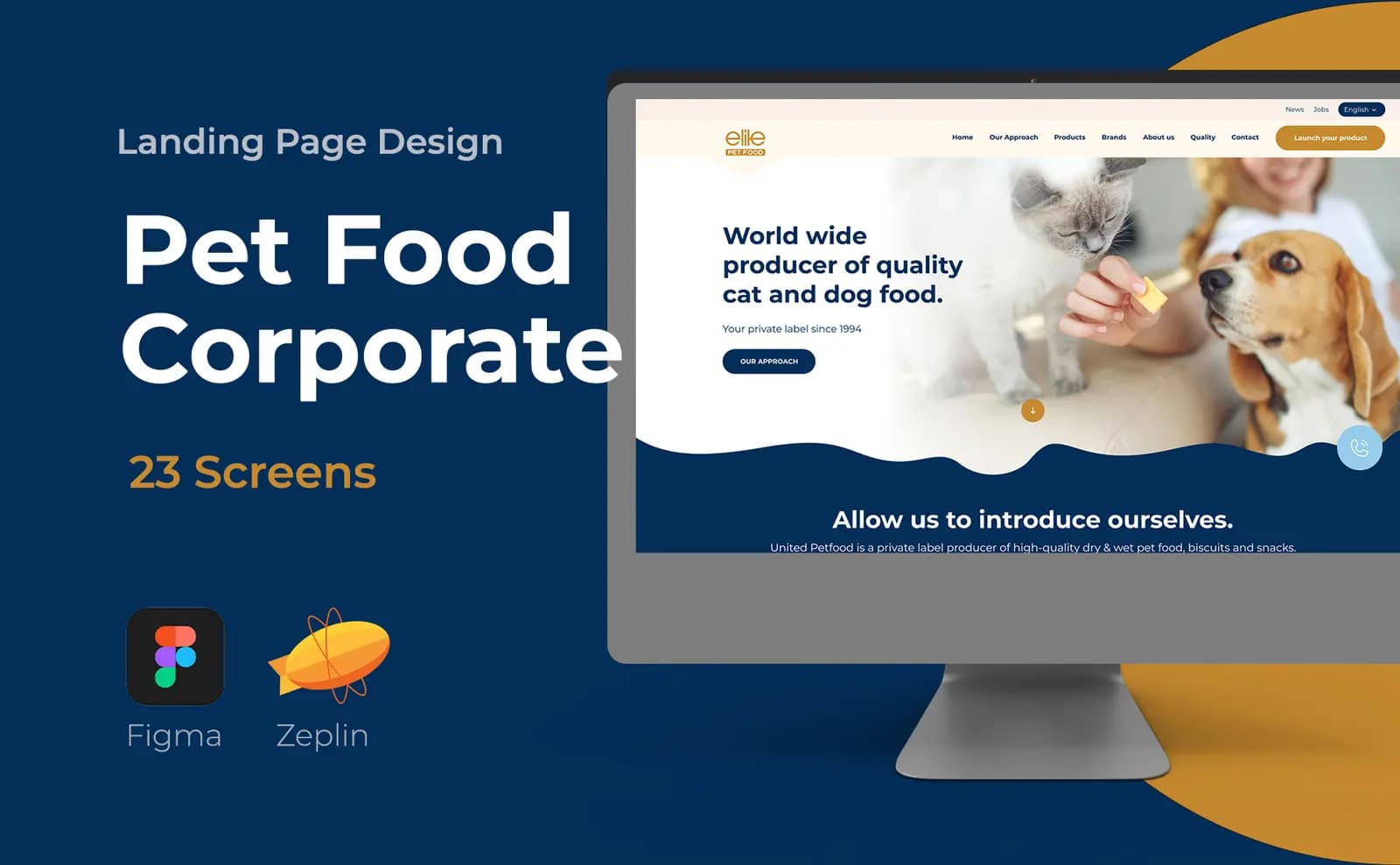 Pet Foods Corporate Website — Web Sitesi