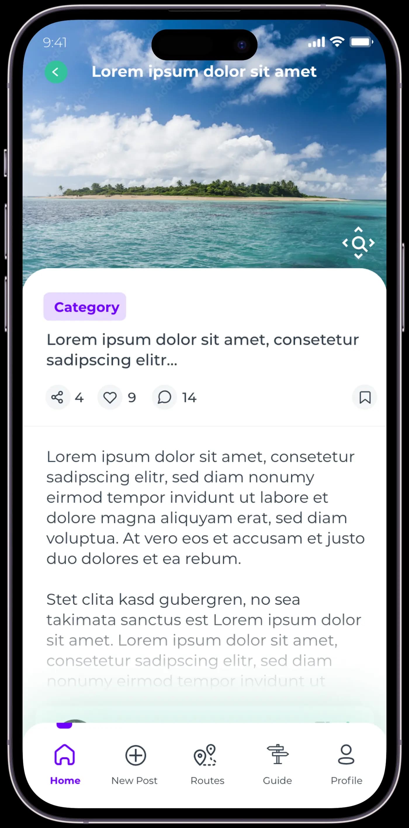 Plavel Tourism App — Mobil Uygulama