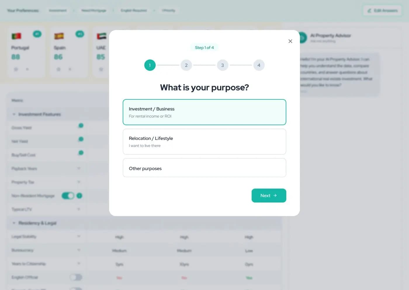 Property Saas — SaaS & Dashboard