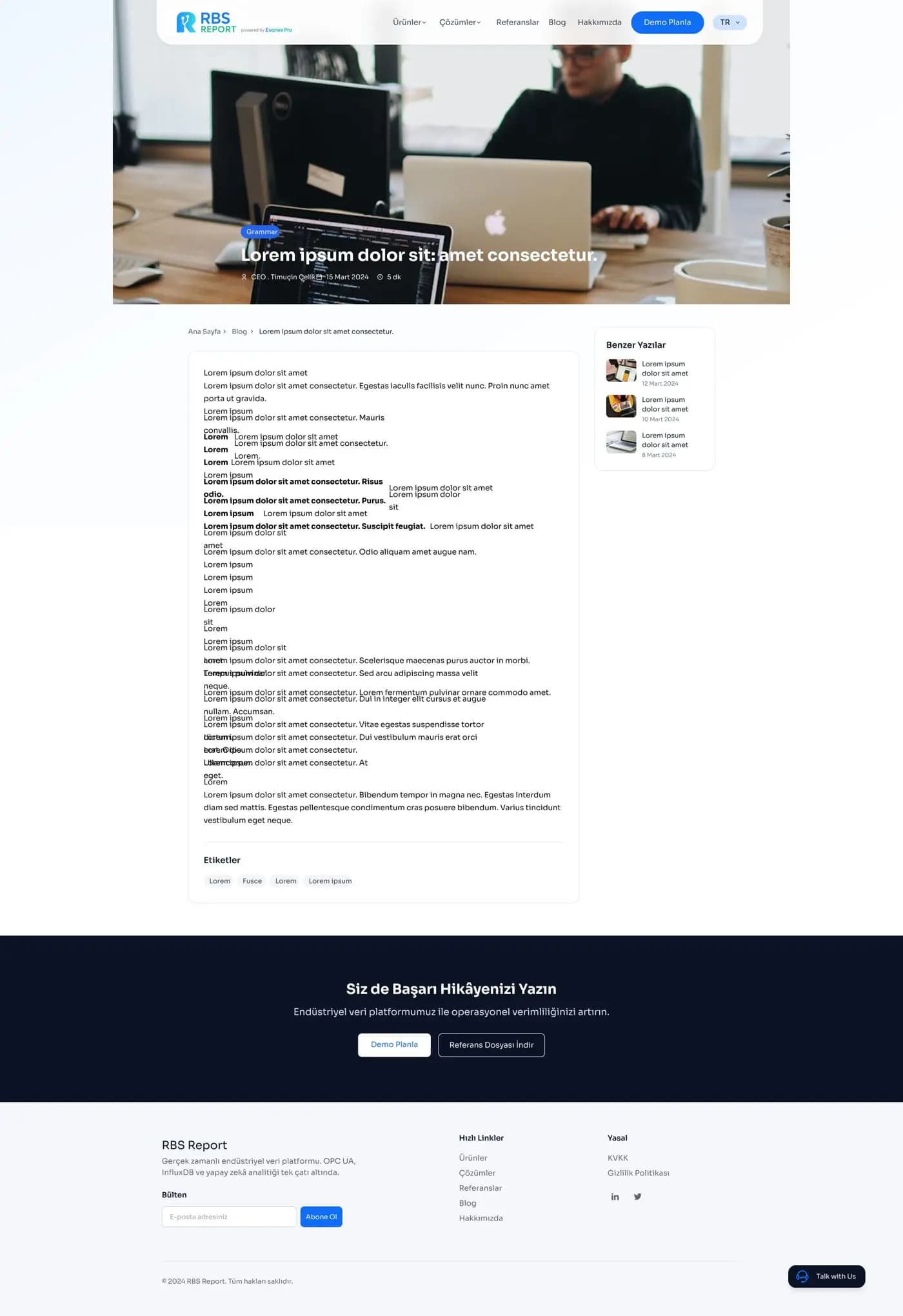 RBS — Web Sitesi