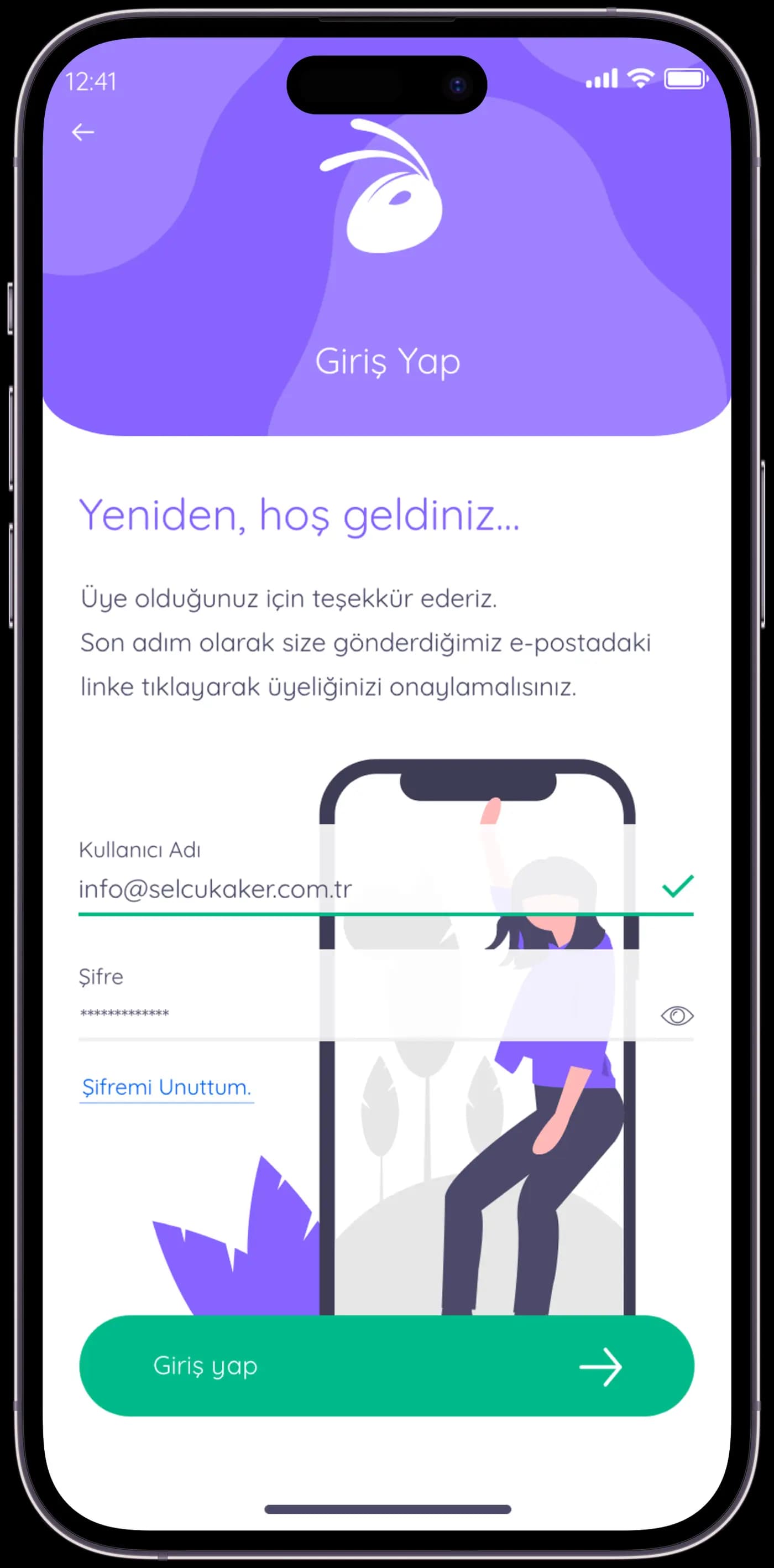 Determinant App — Mobil Uygulama