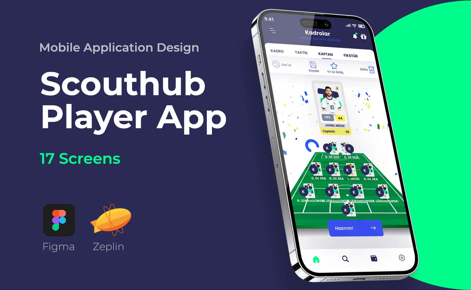 Scouthub Player App — Mobil Uygulama