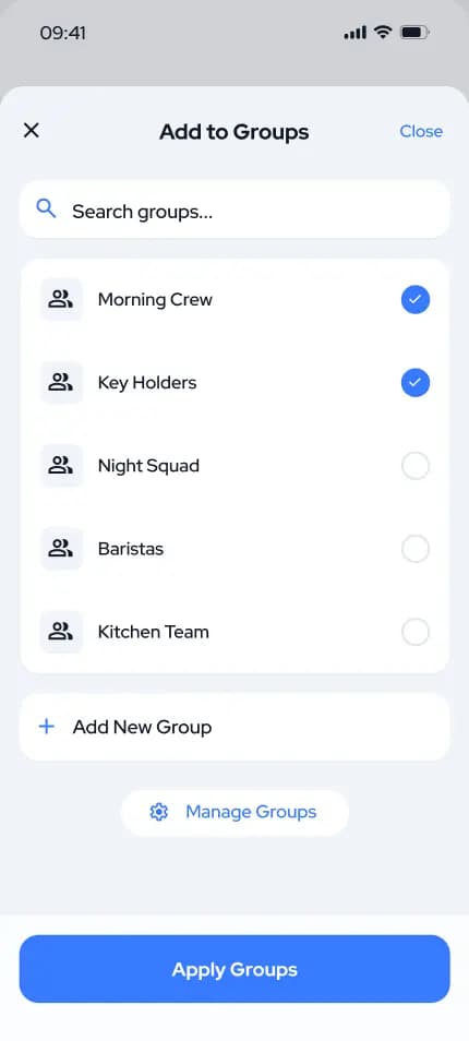 Shift Control — Mobil Uygulama