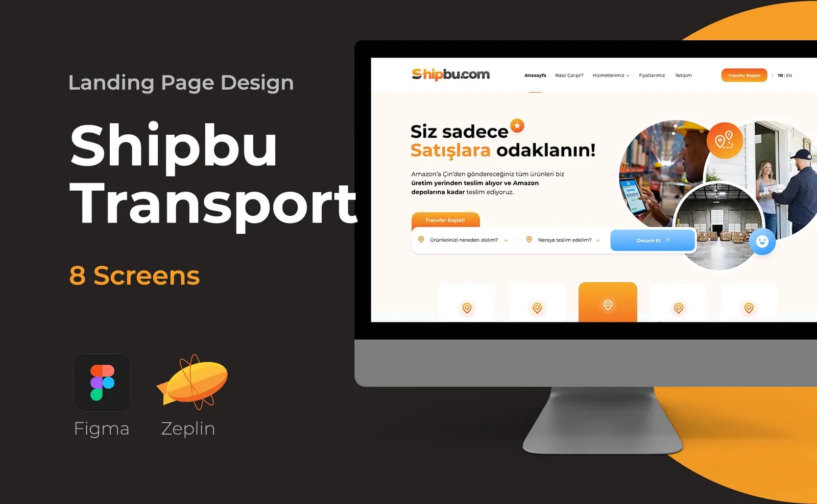 Shipbu Transport — Web Sitesi