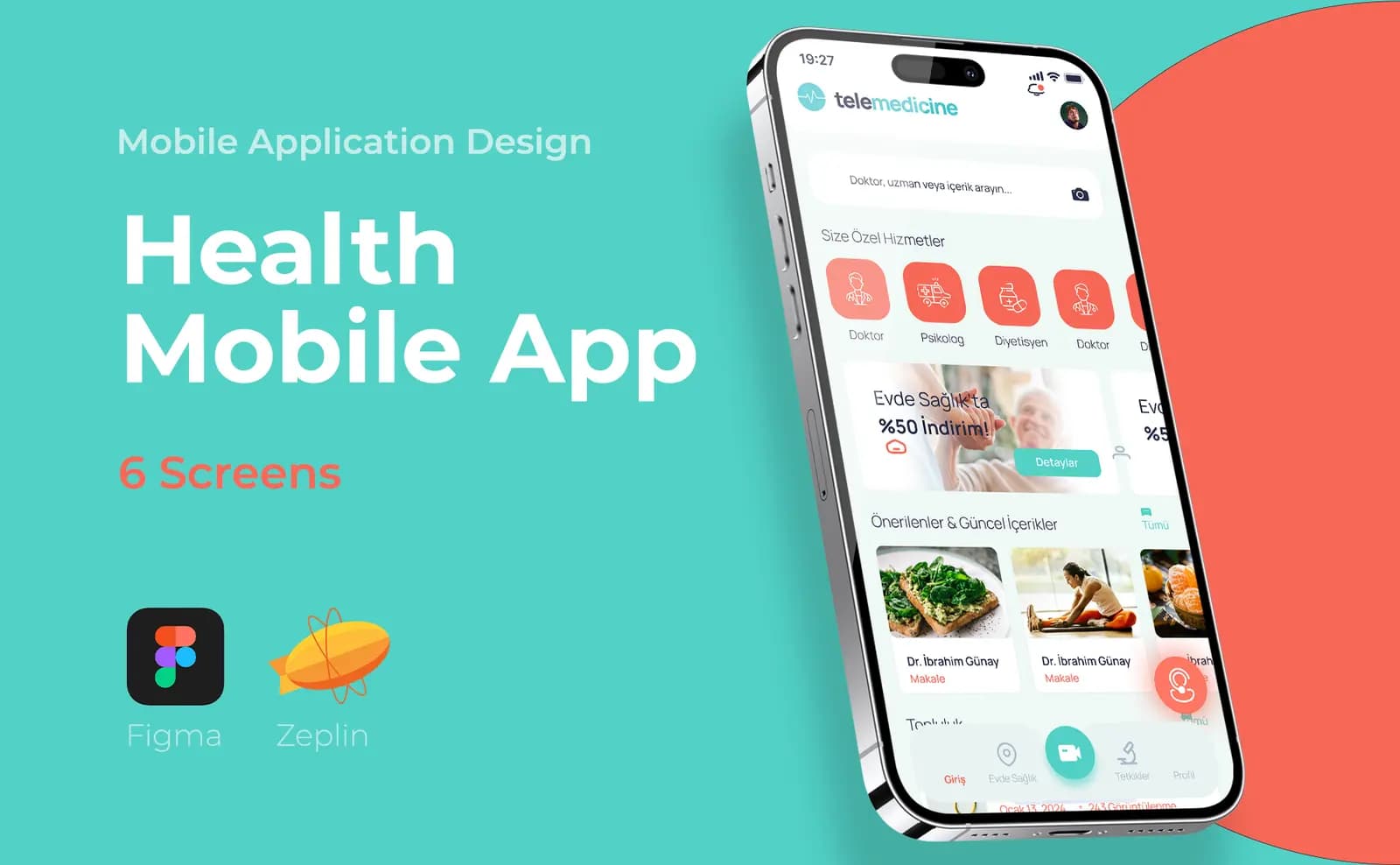 Health Mobile App — Mobil Uygulama
