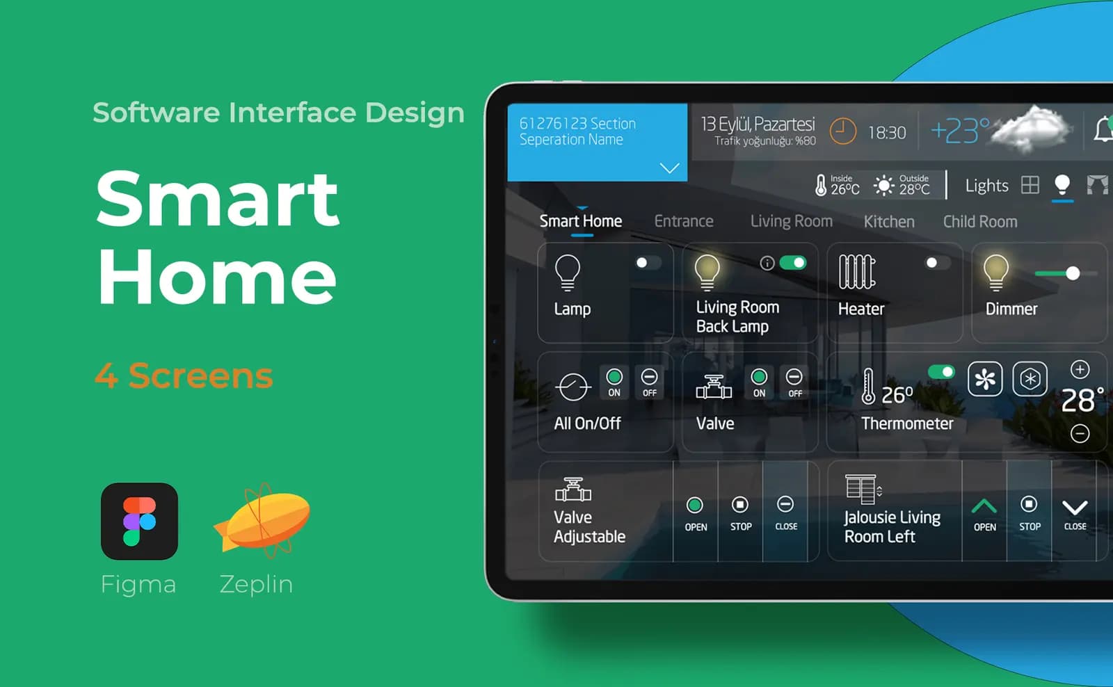 Smart Home Software — SaaS & Dashboard