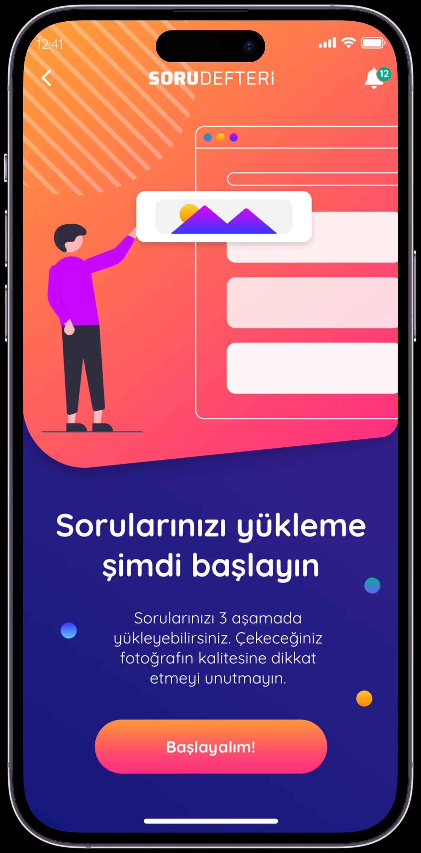 Soru Defteri Q&A App — Mobil Uygulama