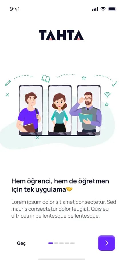 Tahta App — Mobil Uygulama