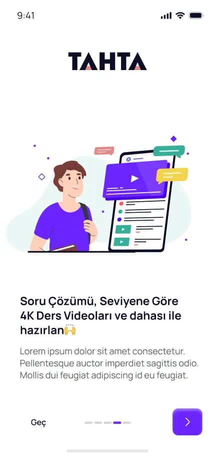 Tahta App — Mobil Uygulama