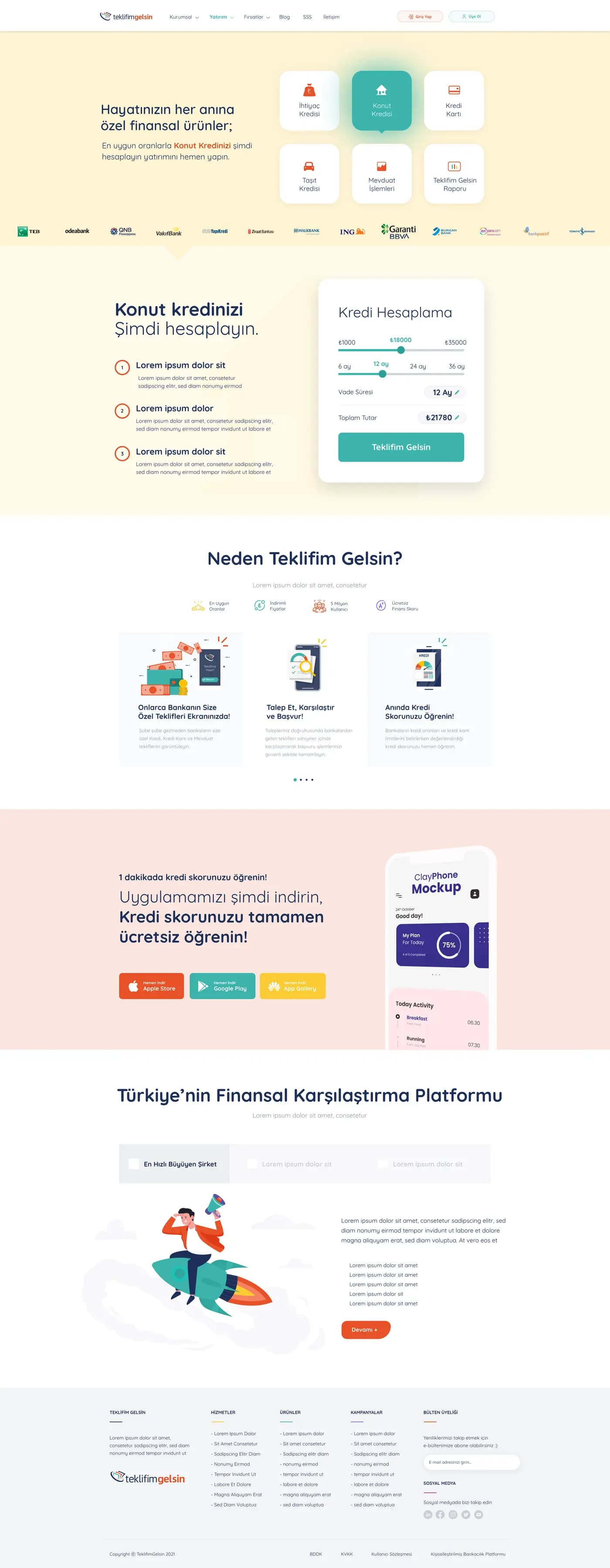 Teklifim Gelsin — Web Sitesi