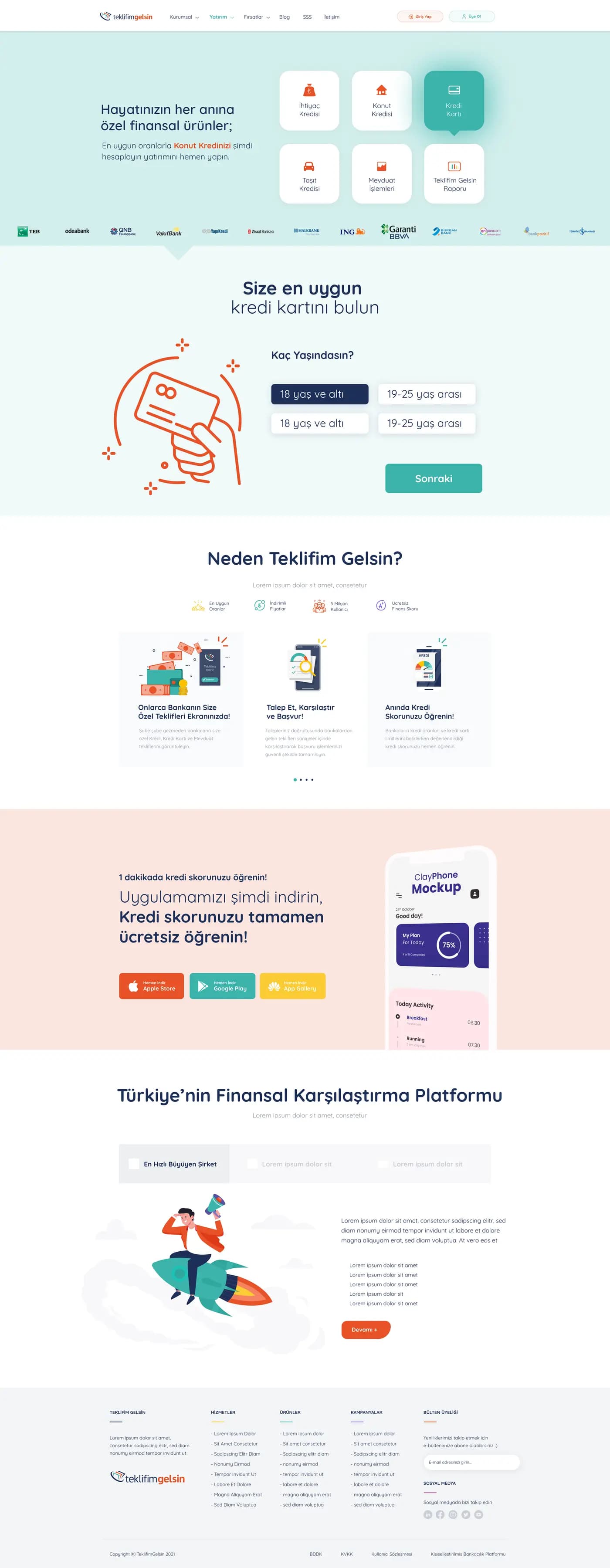 Teklifim Gelsin — Web Sitesi
