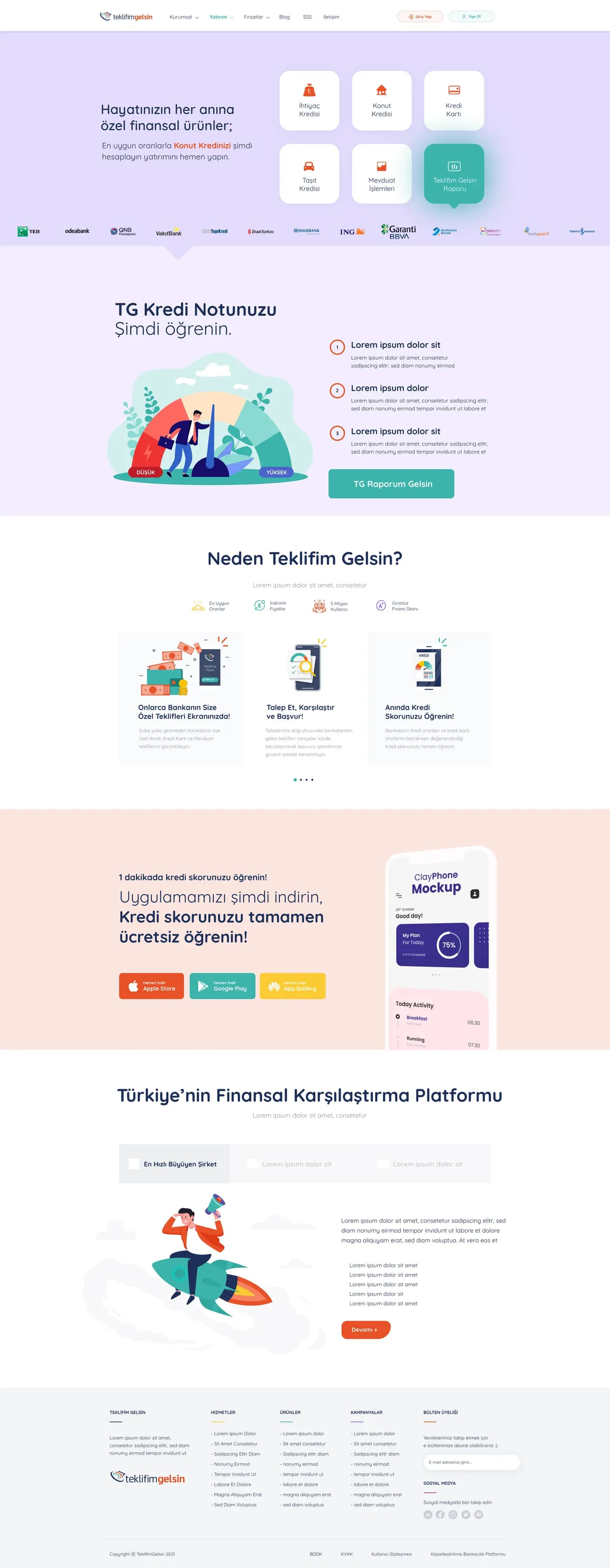 Teklifim Gelsin — Web Sitesi