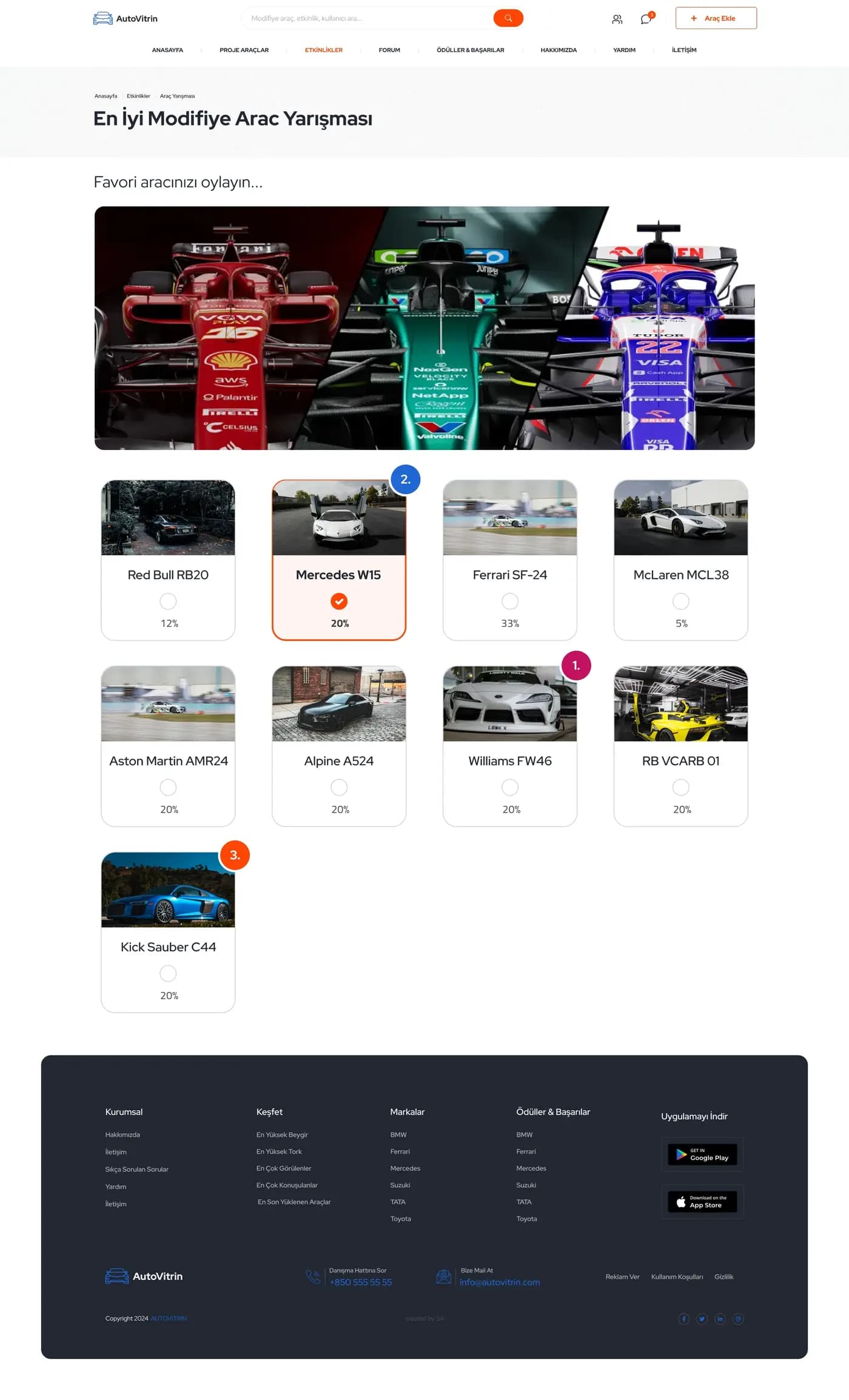 Turkey Auto Tuning Platform — E-Ticaret