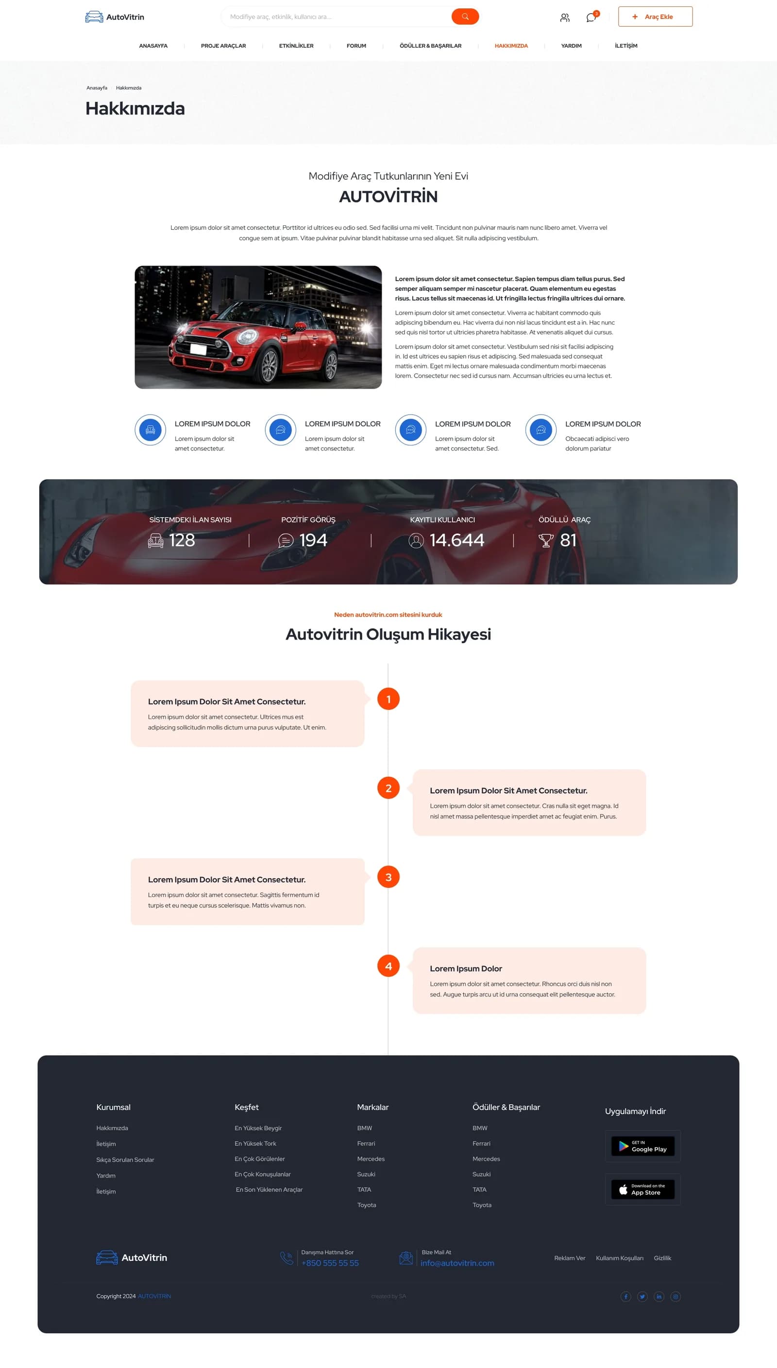 Turkey Auto Tuning Platform — E-Ticaret