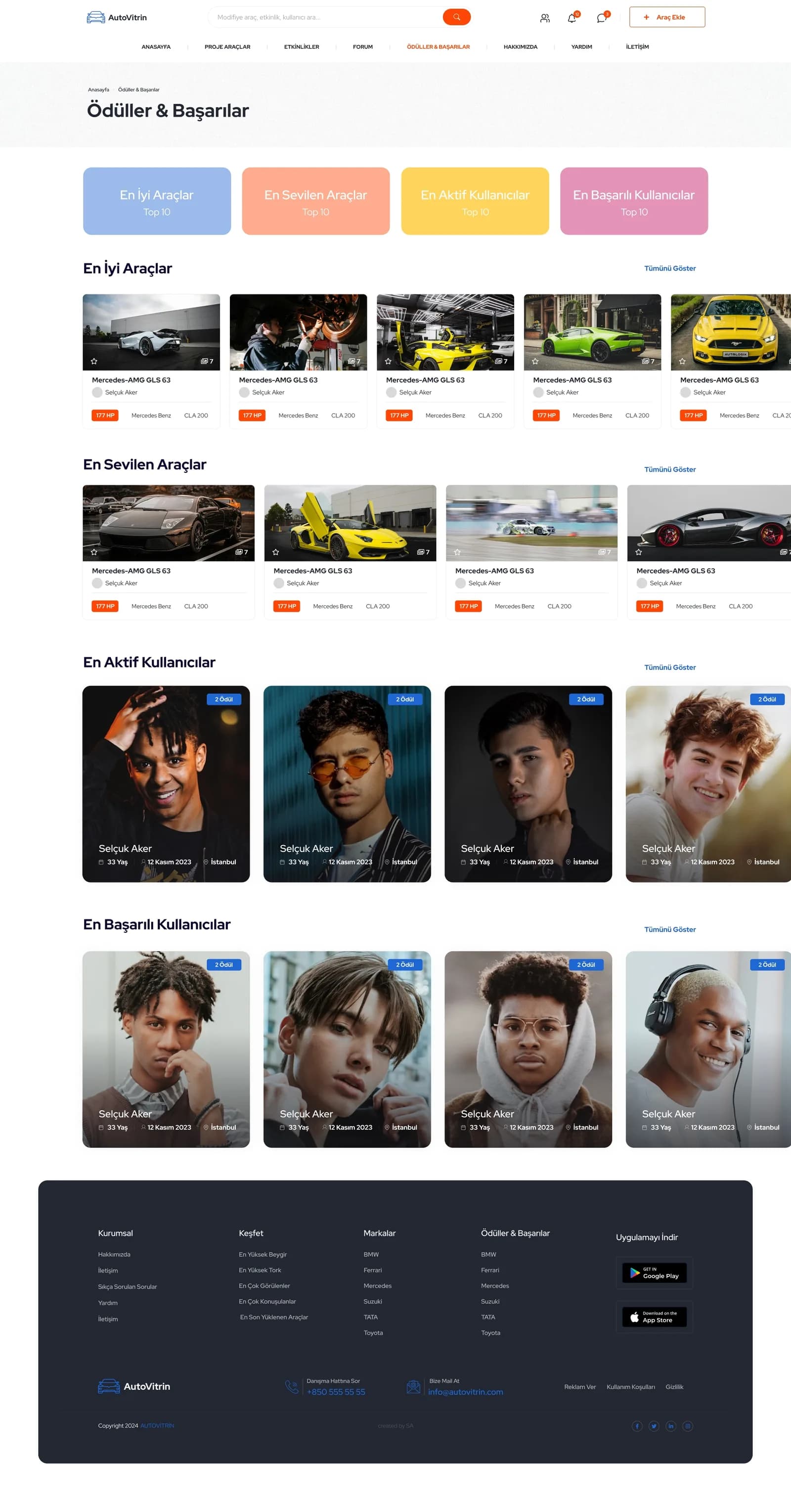Turkey Auto Tuning Platform — E-Ticaret