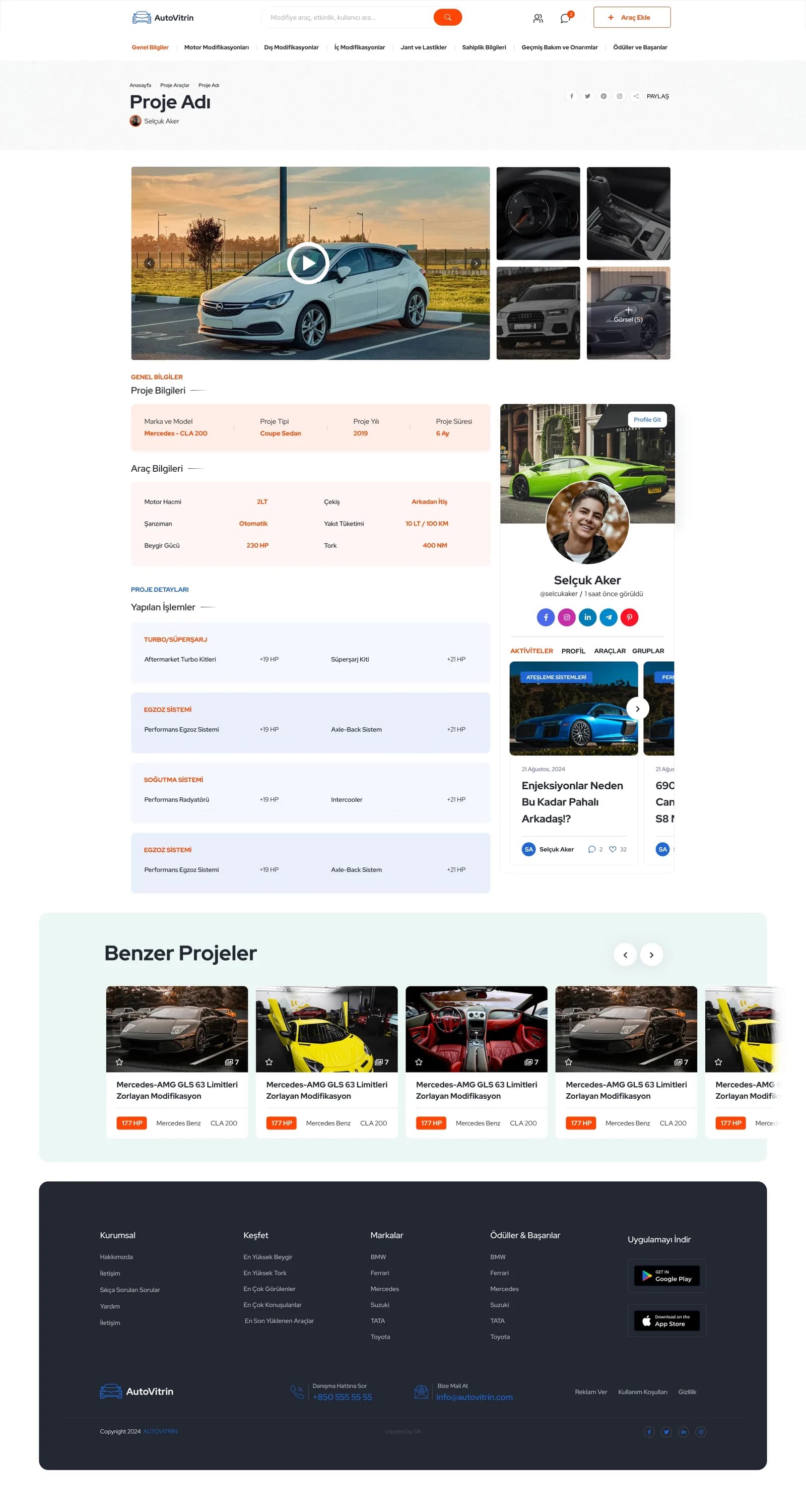 Turkey Auto Tuning Platform — E-Ticaret