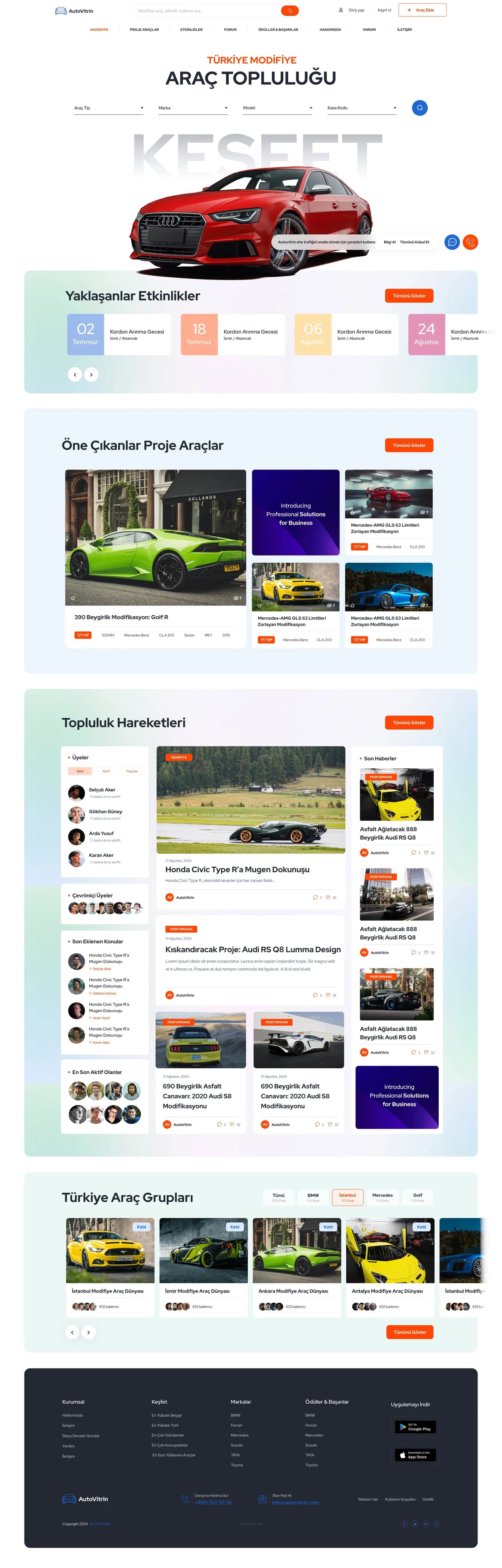 Turkey Auto Tuning Platform — E-Ticaret