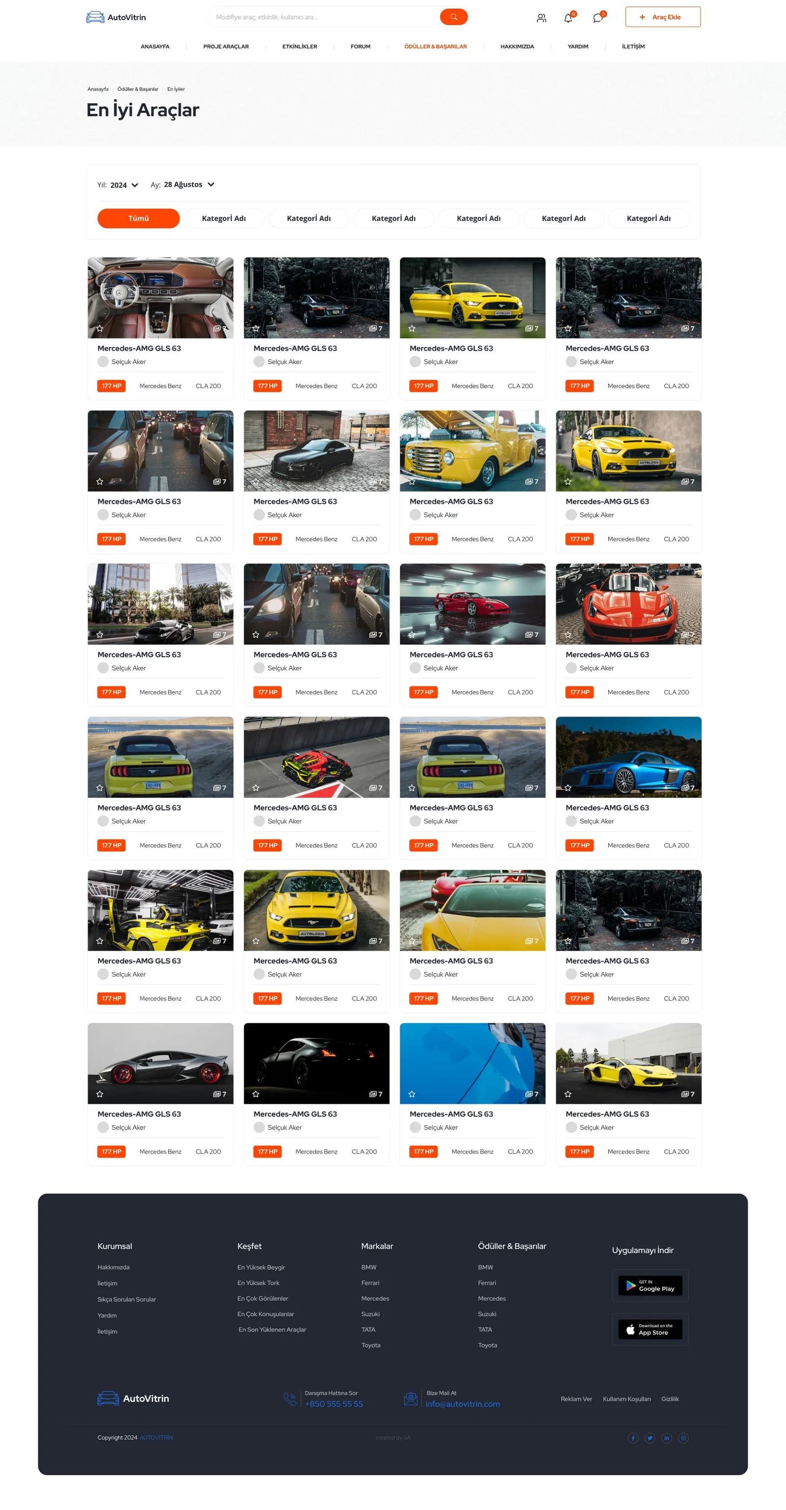 Turkey Auto Tuning Platform — E-Ticaret