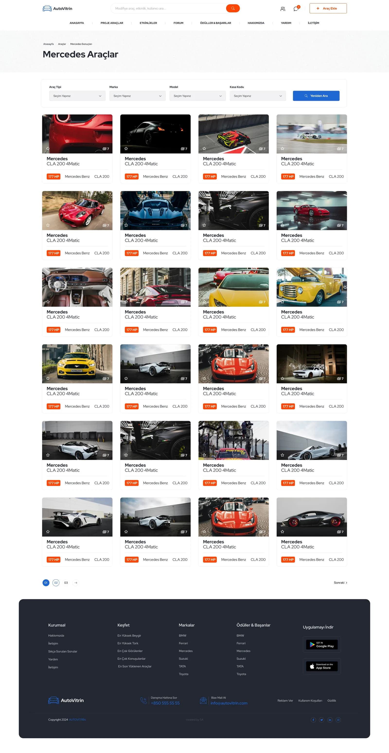 Turkey Auto Tuning Platform — E-Ticaret