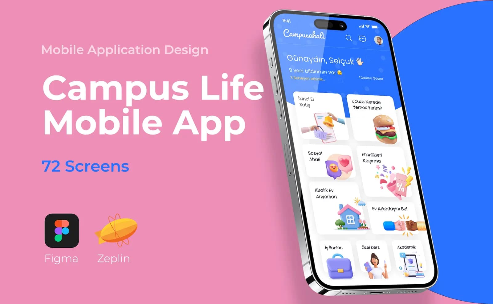 University Life Mobile App — Mobil Uygulama