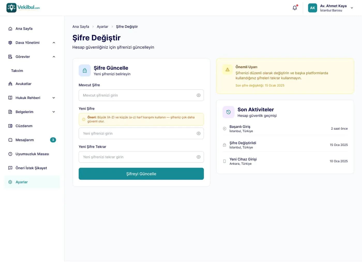 Vekilbul — E-Ticaret