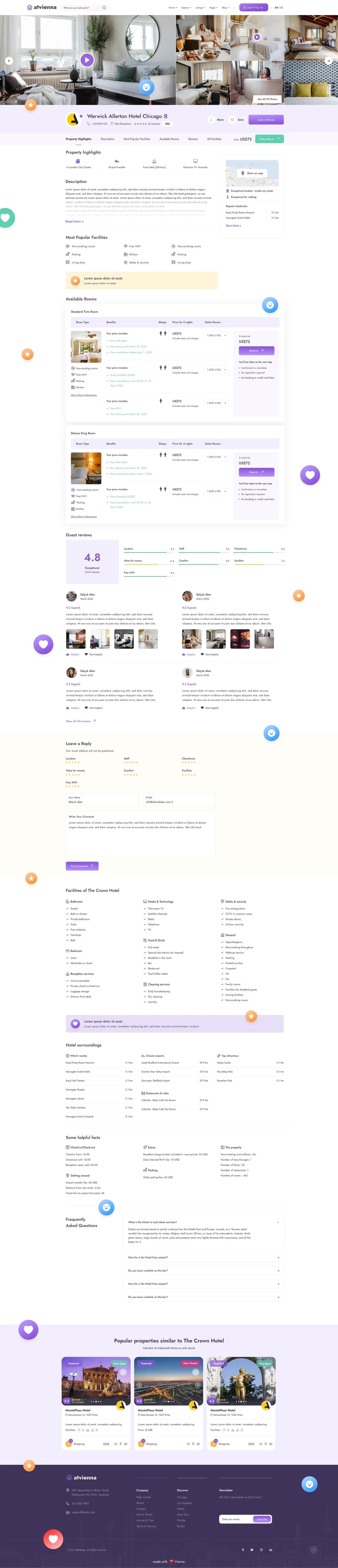 Vienna Travel Portal — E-Ticaret