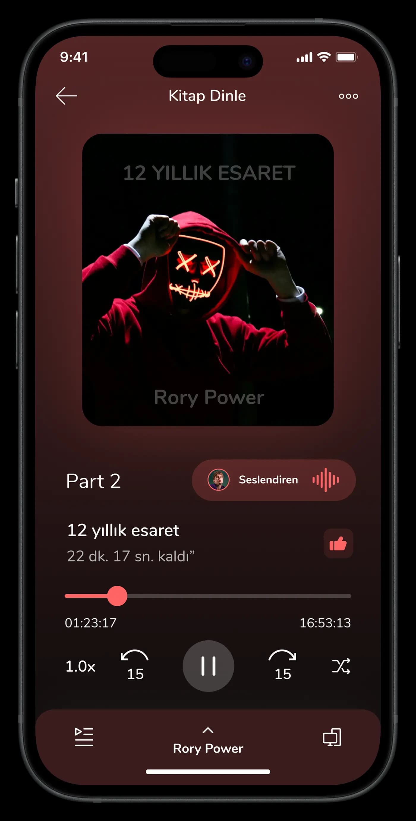 Voice Book Mobile App — Mobil Uygulama
