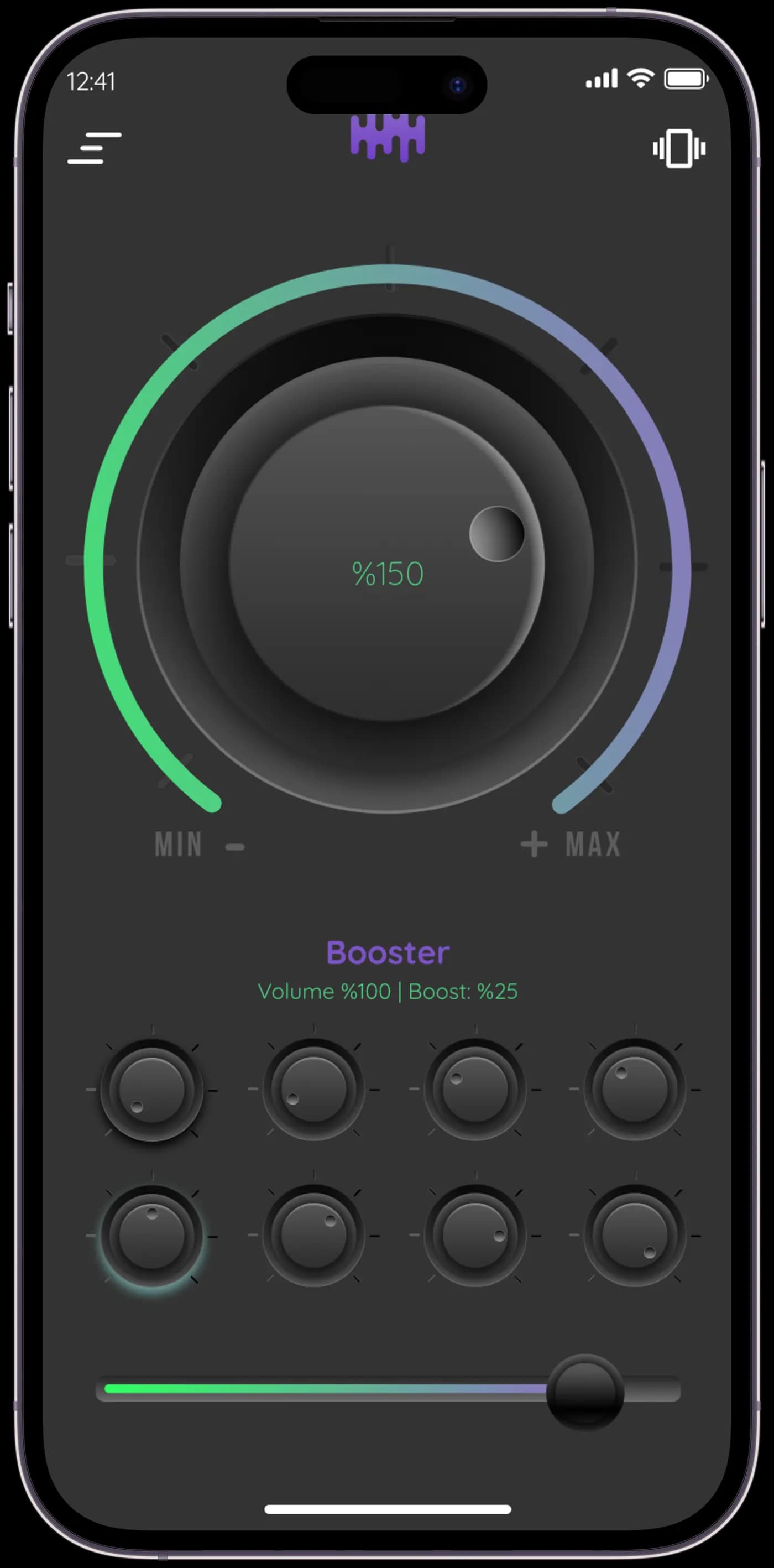 Volume Booster — Mobil Uygulama