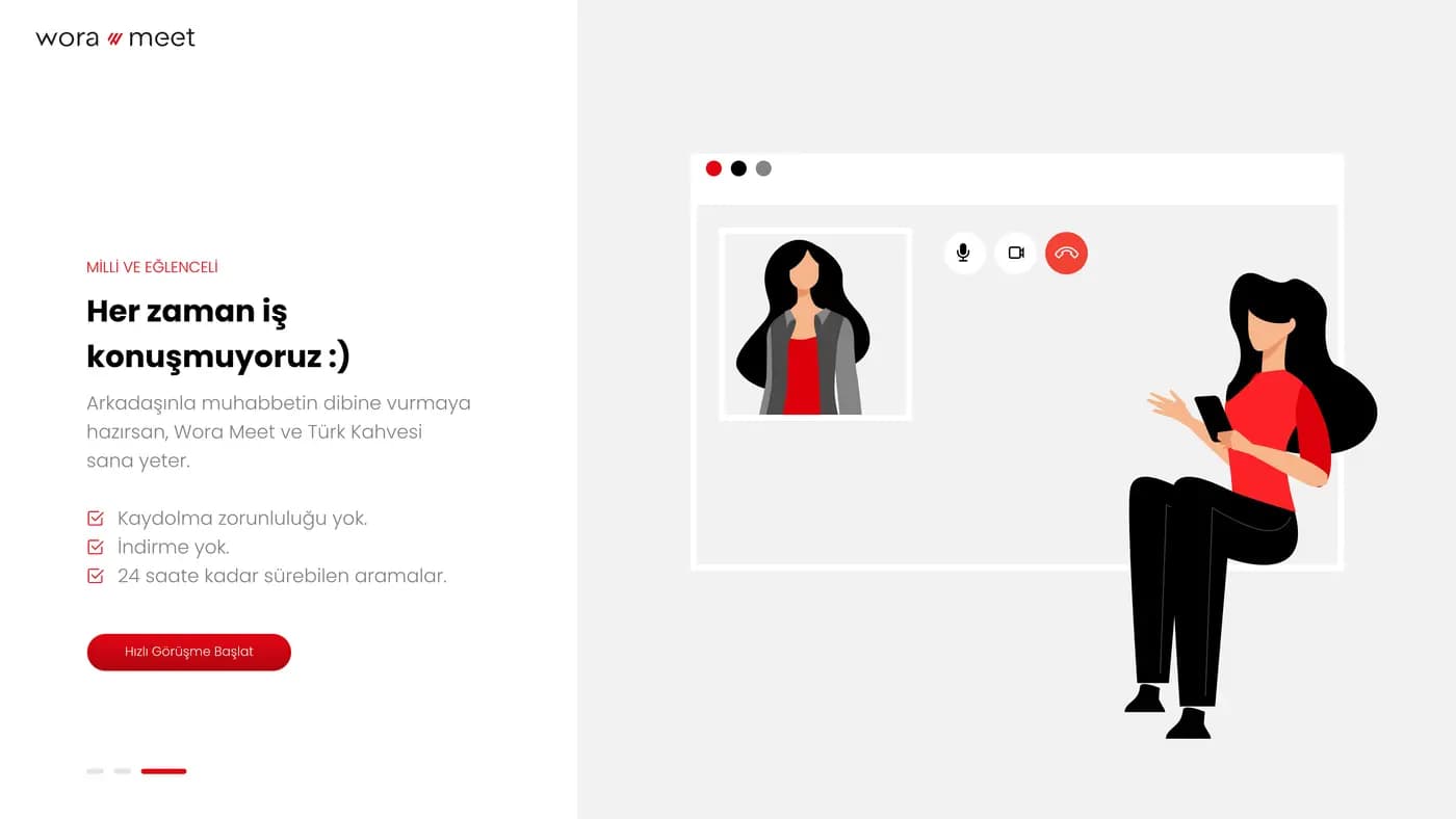 Wora Online Meet — SaaS & Dashboard