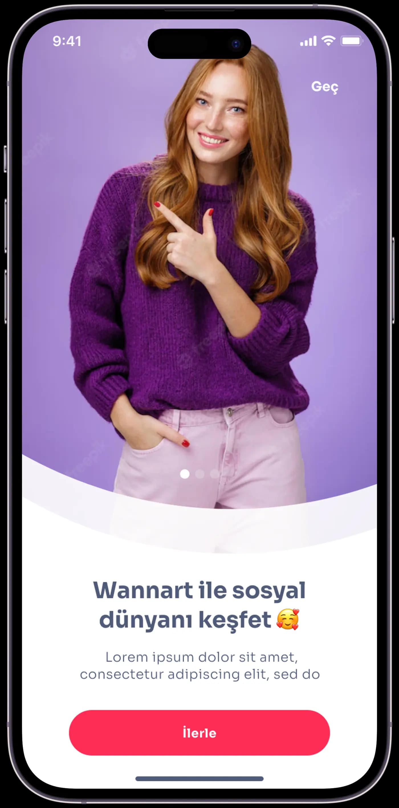 Wannart Social App — Mobil Uygulama