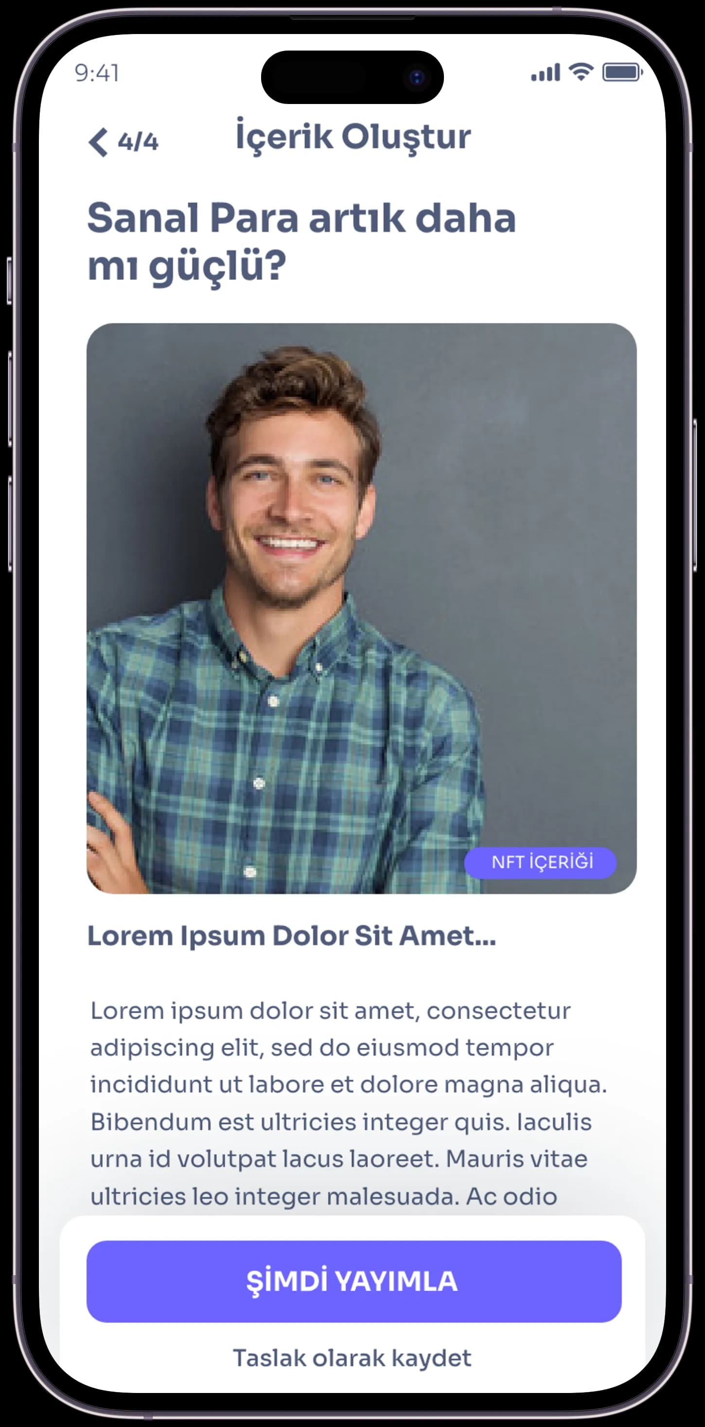 Wannart Social App — Mobil Uygulama
