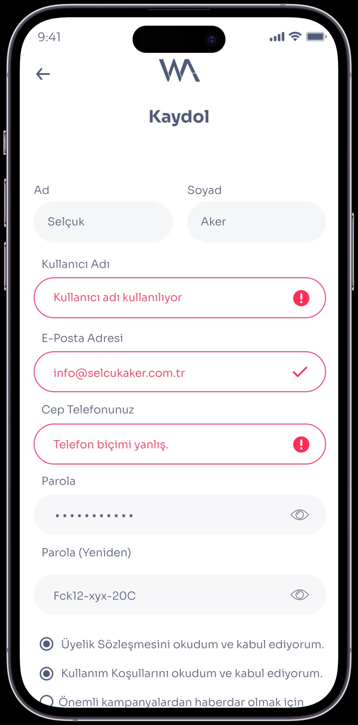 Wannart Social App — Mobil Uygulama