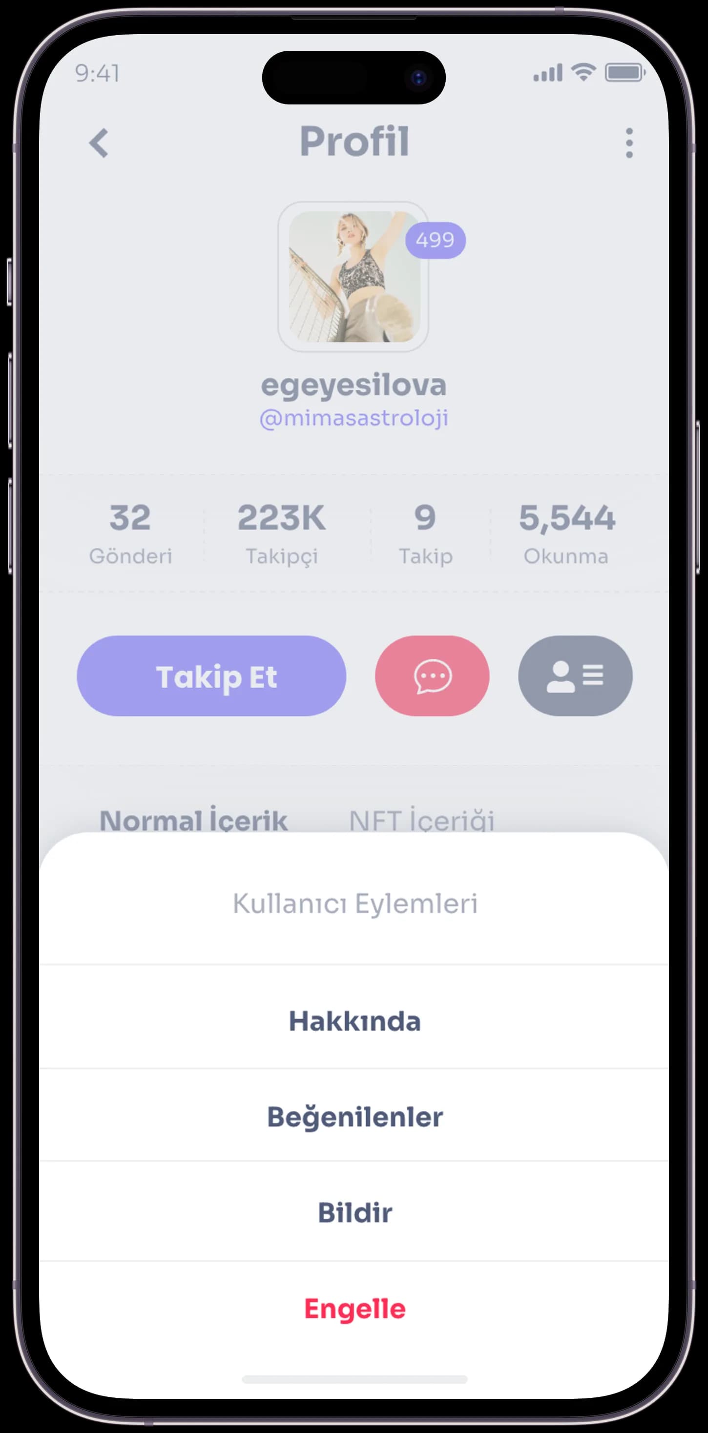 Wannart Social App — Mobil Uygulama