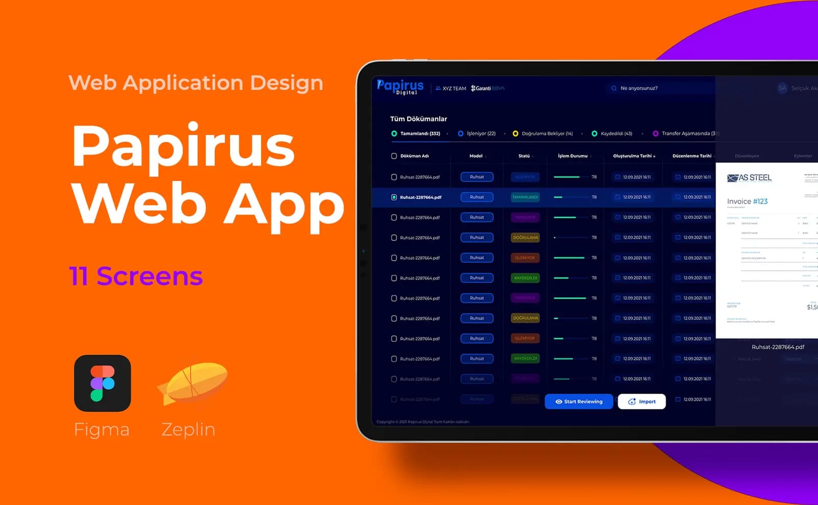 Papirus Digital — SaaS & Dashboard