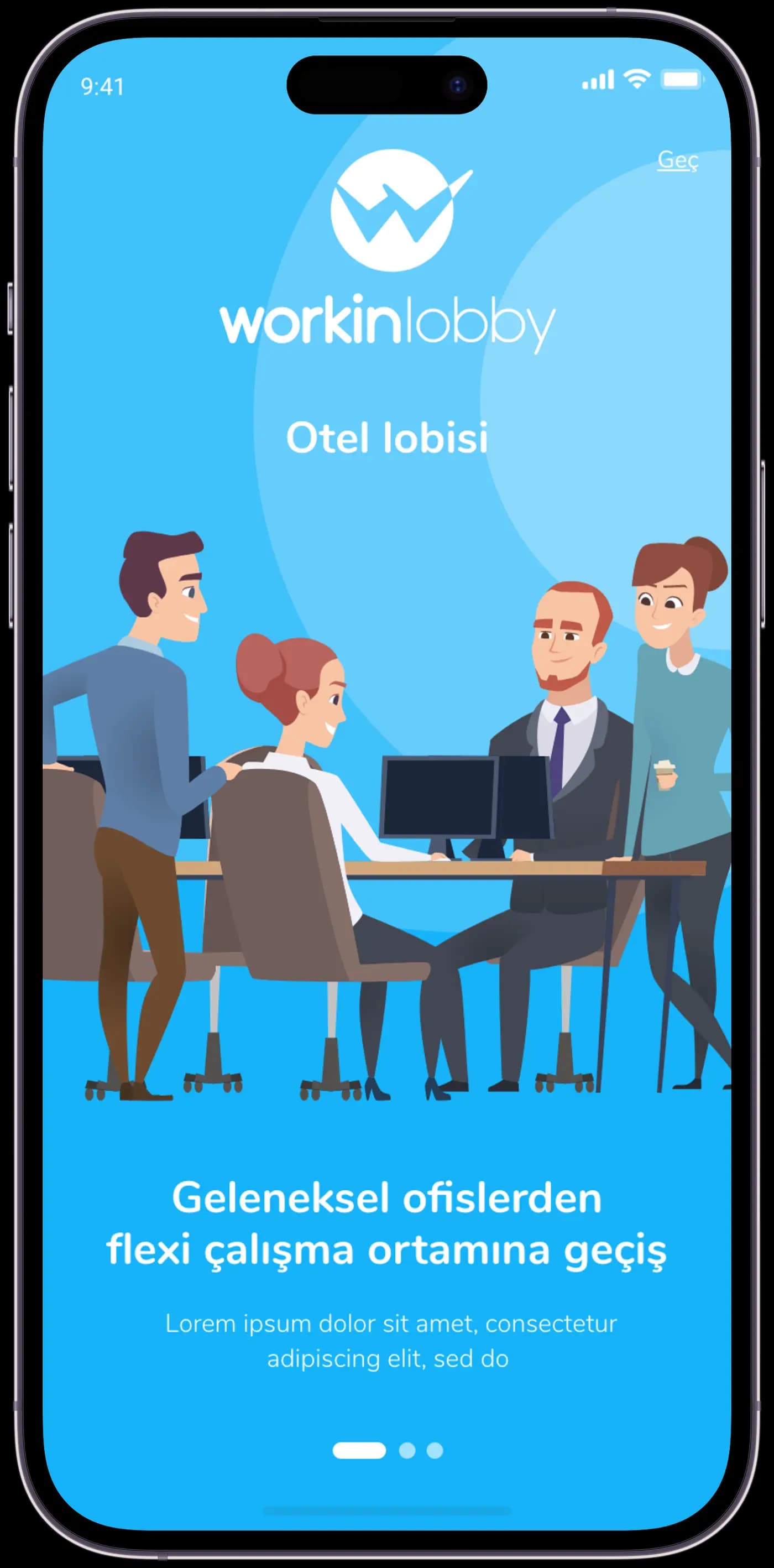 Workin Lobby — Mobil Uygulama