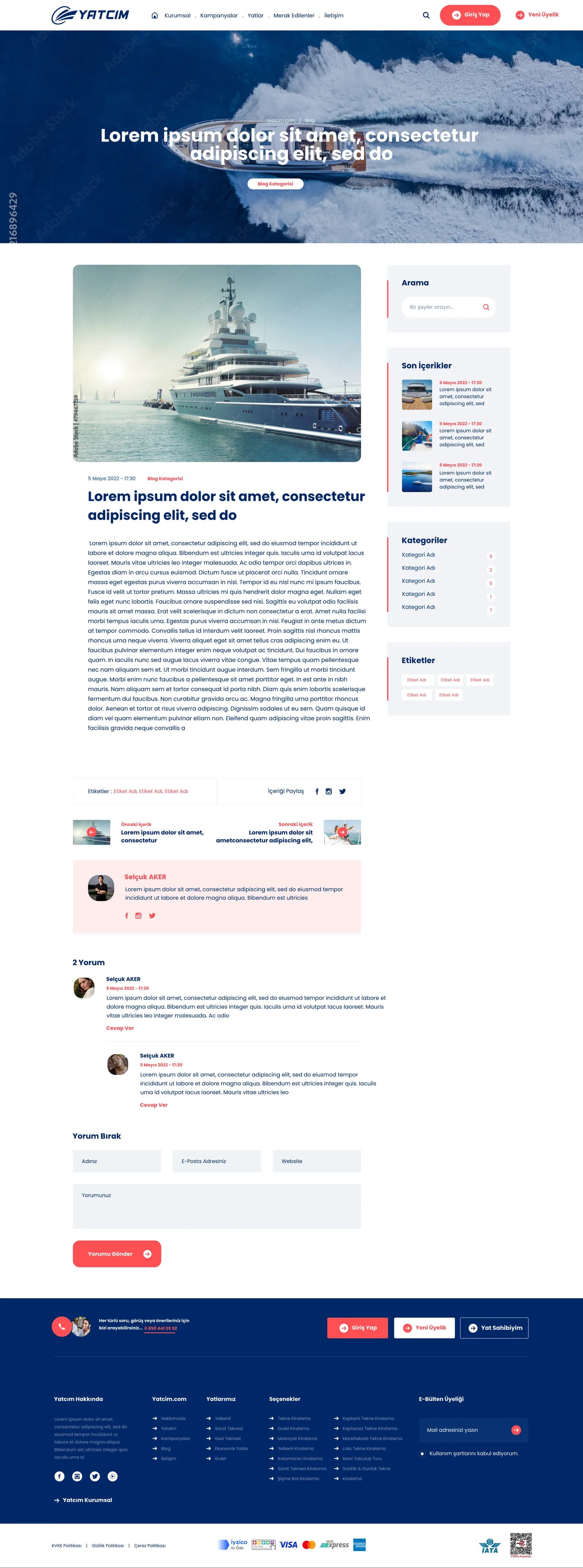 Yatcim — E-Ticaret