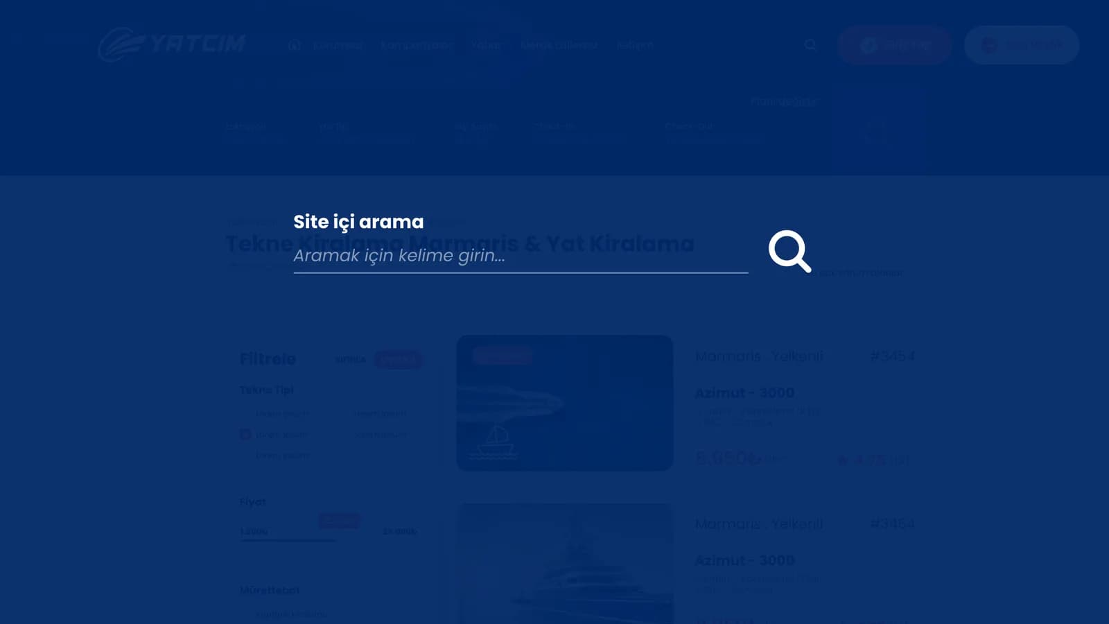 Yatcim — E-Ticaret